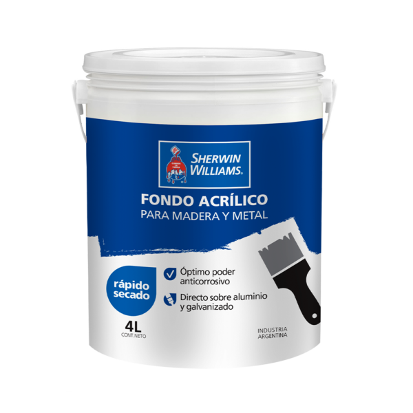 Fondo Acrílico para Madera y Metal